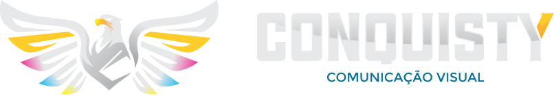 Logo Conquisty Comunicação Visual branco 2